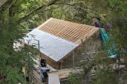 Re-roofing under way