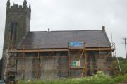 Roof nearing completion despite the Irish weather